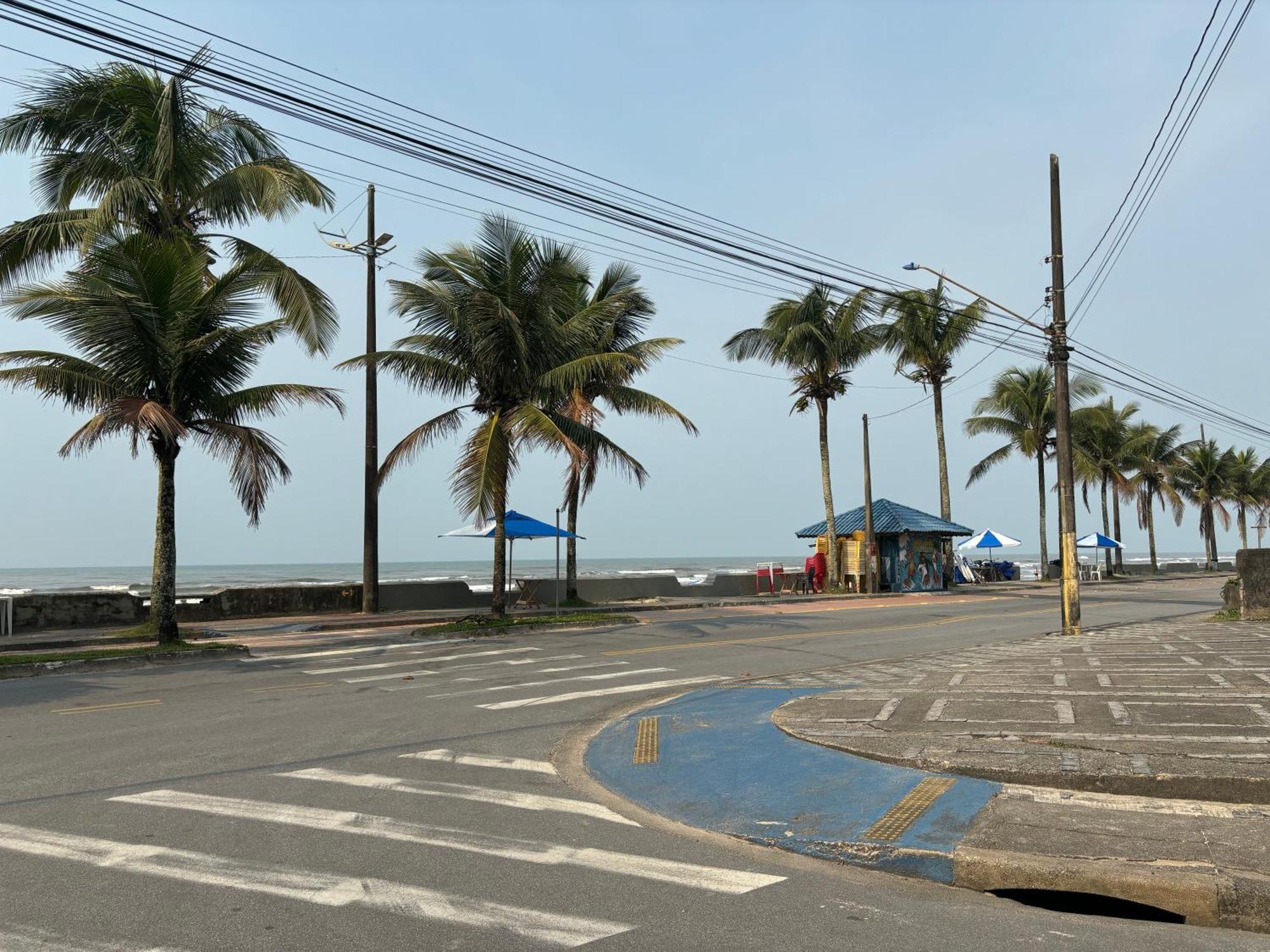 Ap 50 Metros Do Mar Apartment Mongagua Luaran gambar