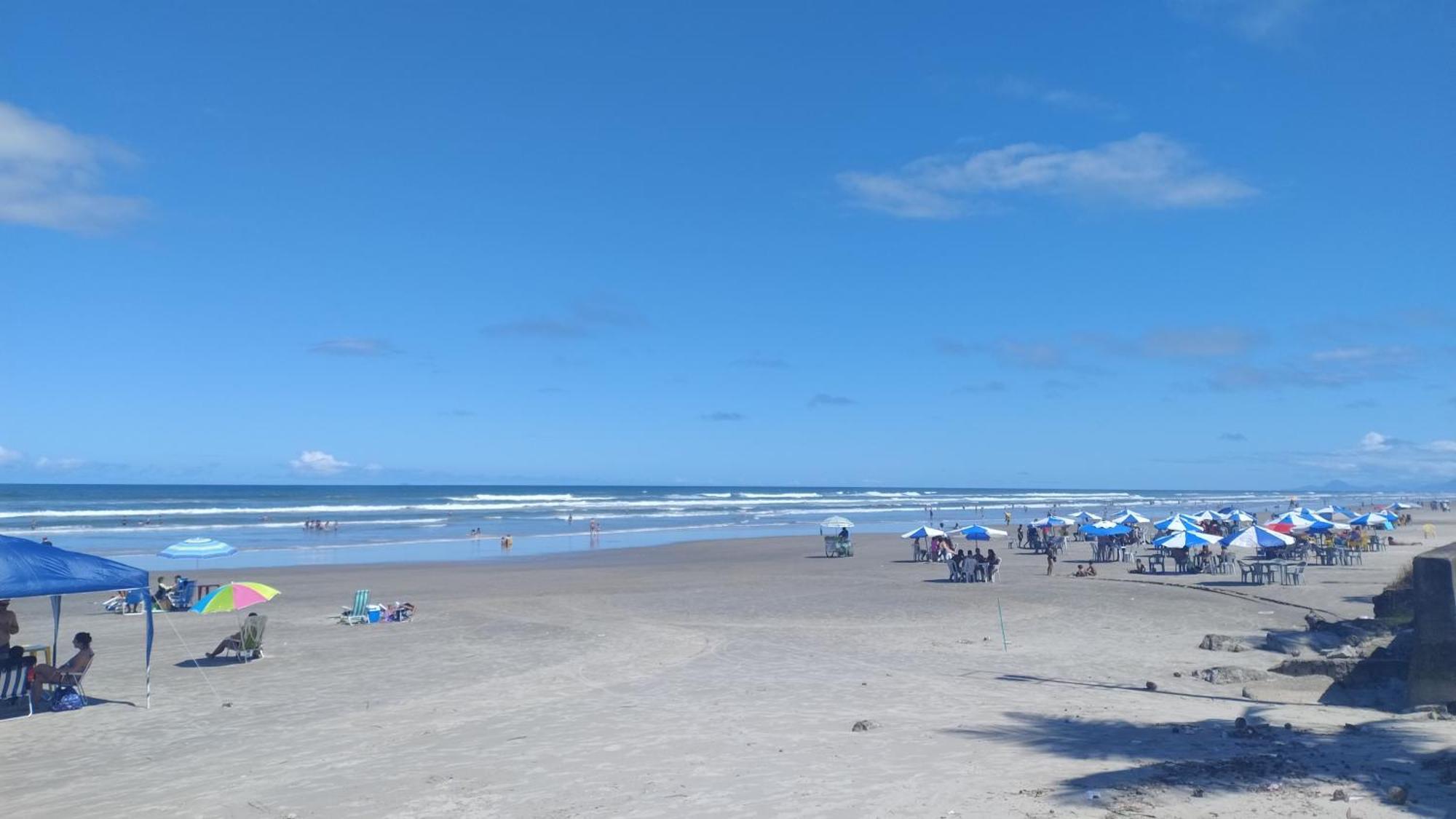 Ap 50 Metros Do Mar Apartment Mongagua Luaran gambar